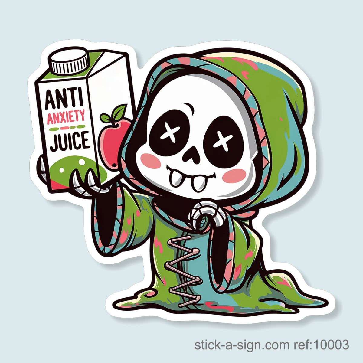 Anti Anxiety Juice Vinyl Sticker
