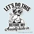 Let's Do This… Vinyl Sticker (Duck)