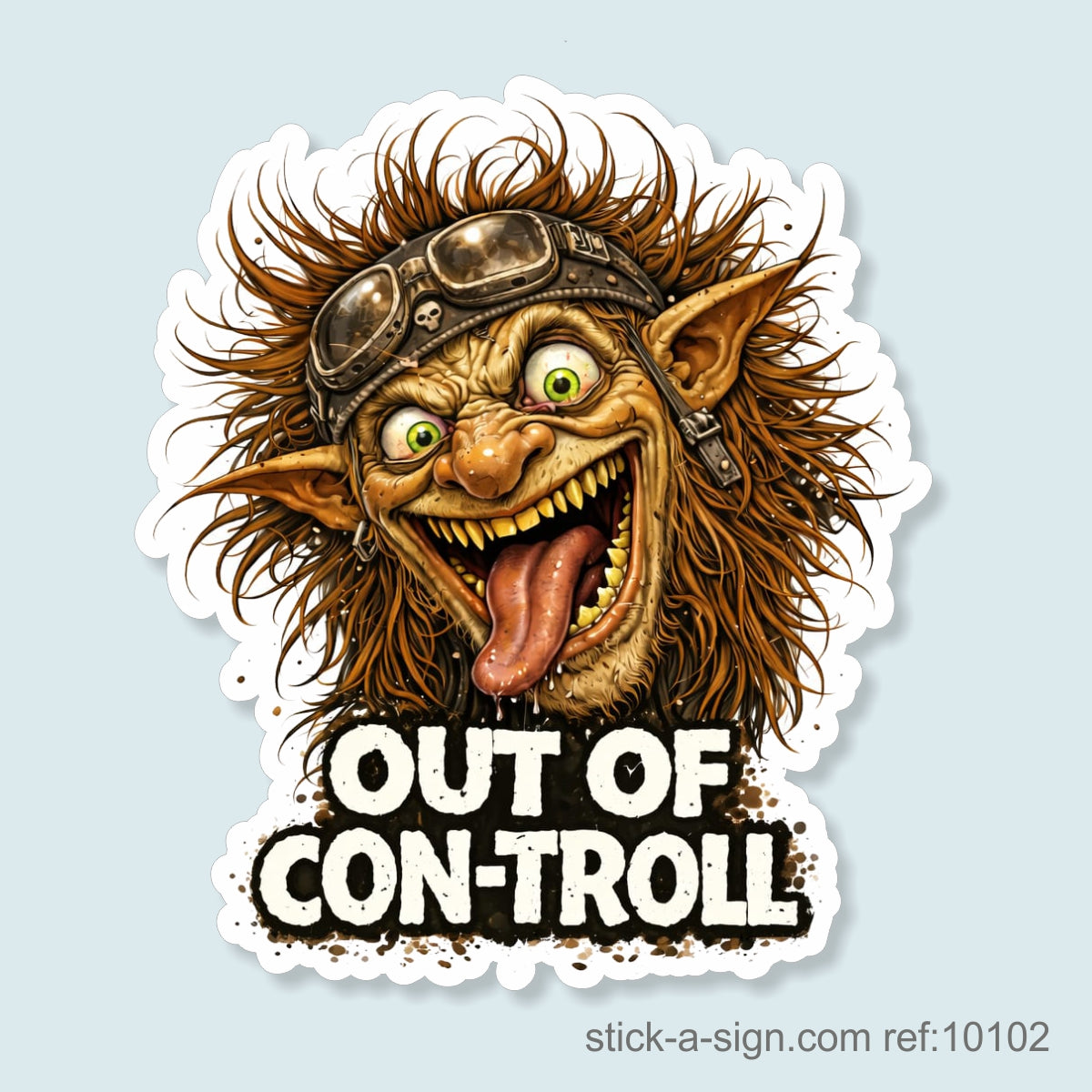 Out of Con-Troll Vinyl Sticker