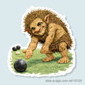 Bowling Troll Vinyl Sticker