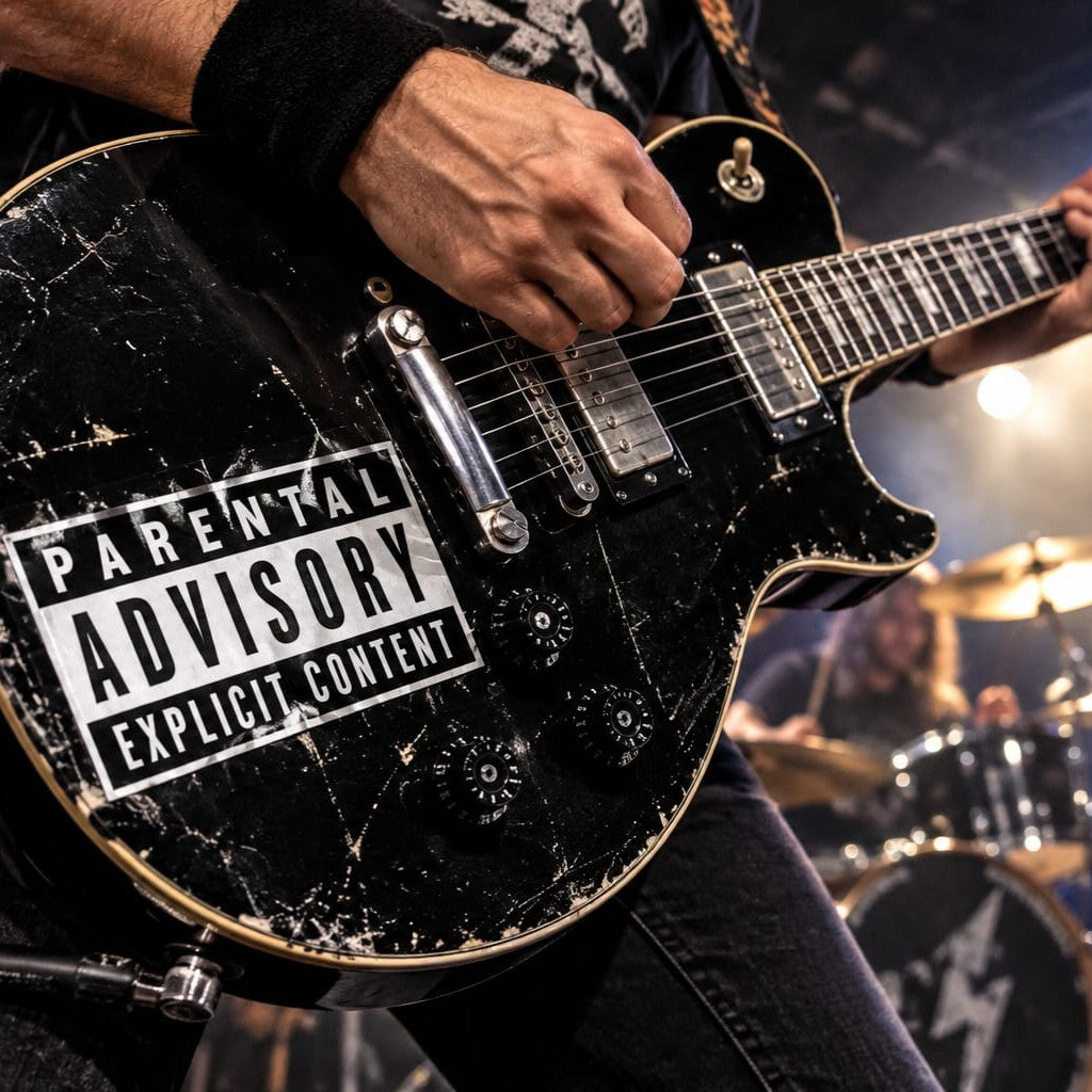 Parental Advisory Explicit Content Vinyl Sticker