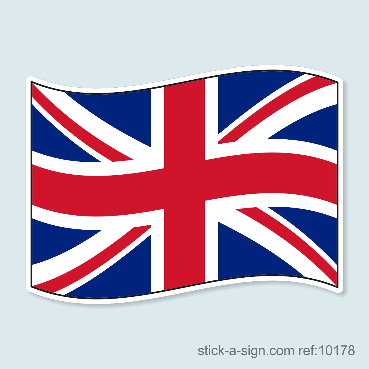 Union Flag Vinyl Sticker