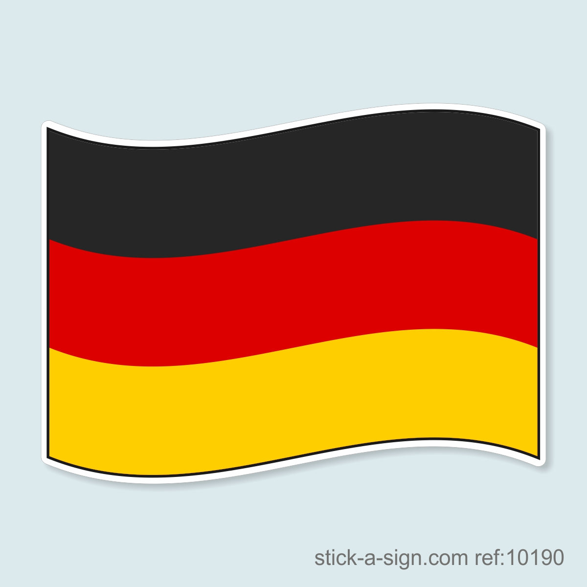 Germany Flag Vinyl Sticker