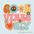 Good Vibes Only Vinyl Sticker