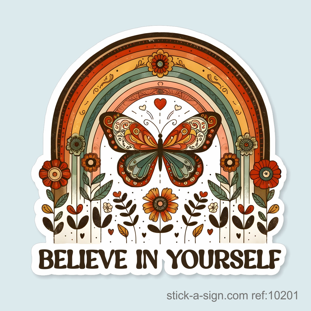 Believe in Yourself Vinyl Sticker