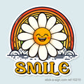 Smile Vinyl Sticker