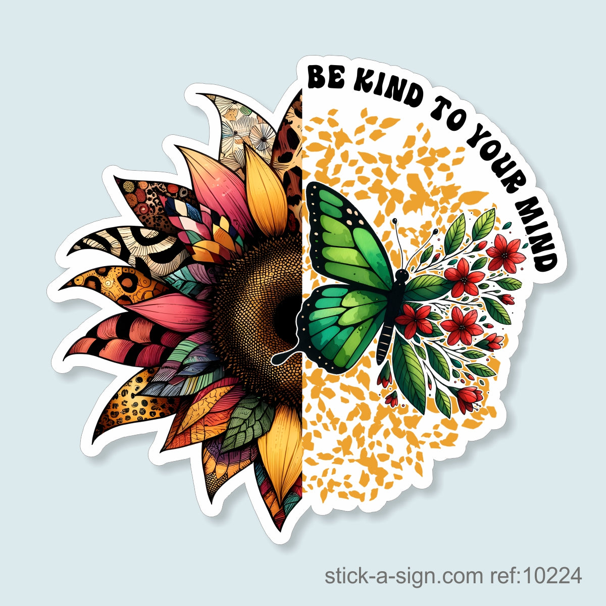 Be Kind to Your Mind Vinyl Sticker