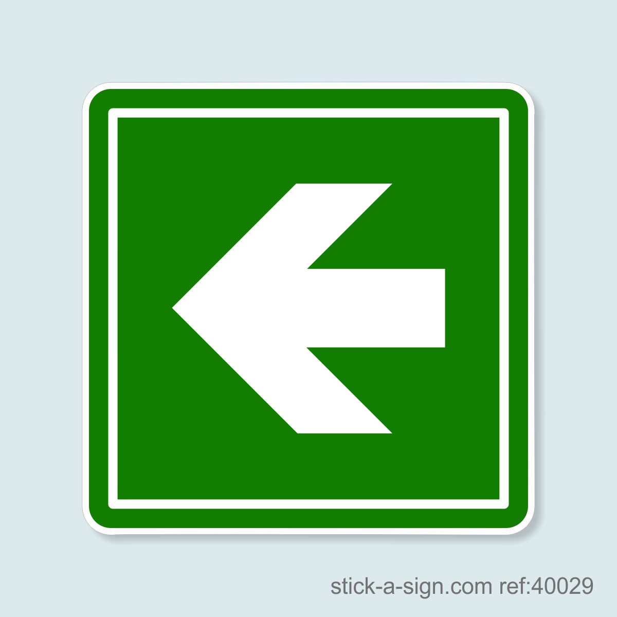 Straight Arrow (Use Up/Down/Left/Right) Vinyl Sticker