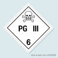 Dangerous Goods Sticker - PG III