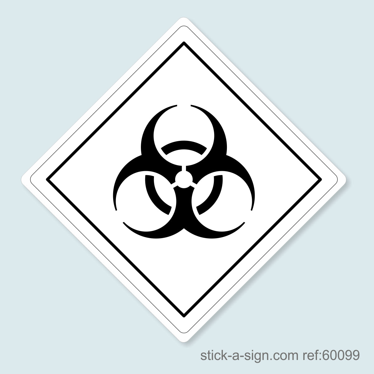 Dangerous Goods Sticker - Biohazard